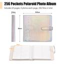 O Ozone 256 Pockets Polaroid Book Photo Albumfor Fujifilm Instax Mini 11 90 70 9 8+ 8 LiPlay Instant Camera, Polaroid Snap SnapTouch PIC-300 Z2300 Instant Camera (Silver) - SW1hZ2U6MTU5ODY2Mg==