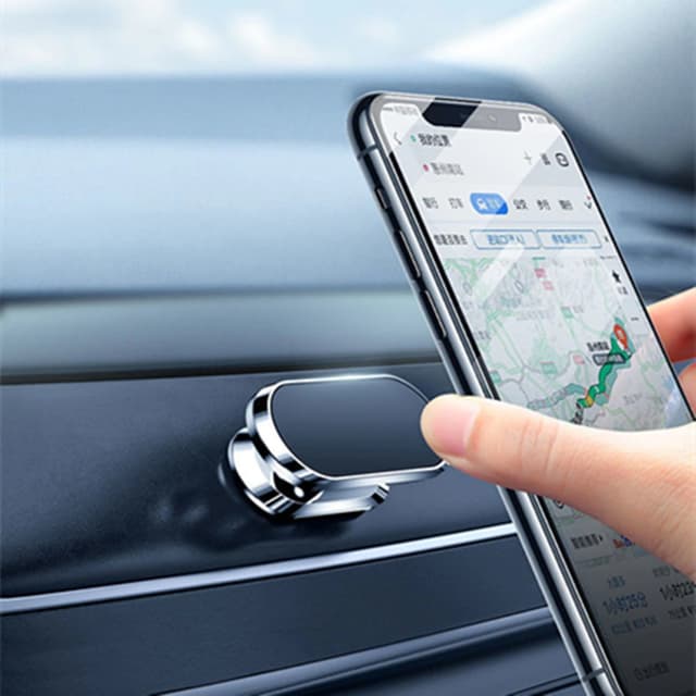 ستاند جوال للسيارة مغناطيسي من الالمنيوم من او اوزون O Ozone Strong Magnetic Aluminum Alloy Car Phone Mount