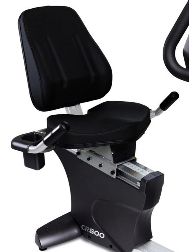 دراجة ثابتة مع دولاب موازنة بوزن 13.5 كغ سبيرت فتنس Spirit Fitness Commercial Recumbent Bike CR800 - SW1hZ2U6MTUwNTUwNQ==