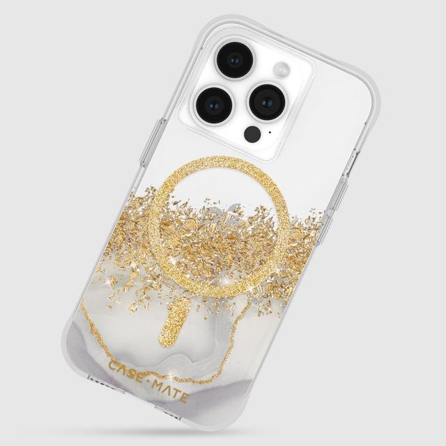 كفر ايفون 15 برو ماج سيف كيس ميت رخامي Casemate Karat Case w/ Magsafe for Apple iPhone 15 Pro - SW1hZ2U6MTU5MDgyNw==