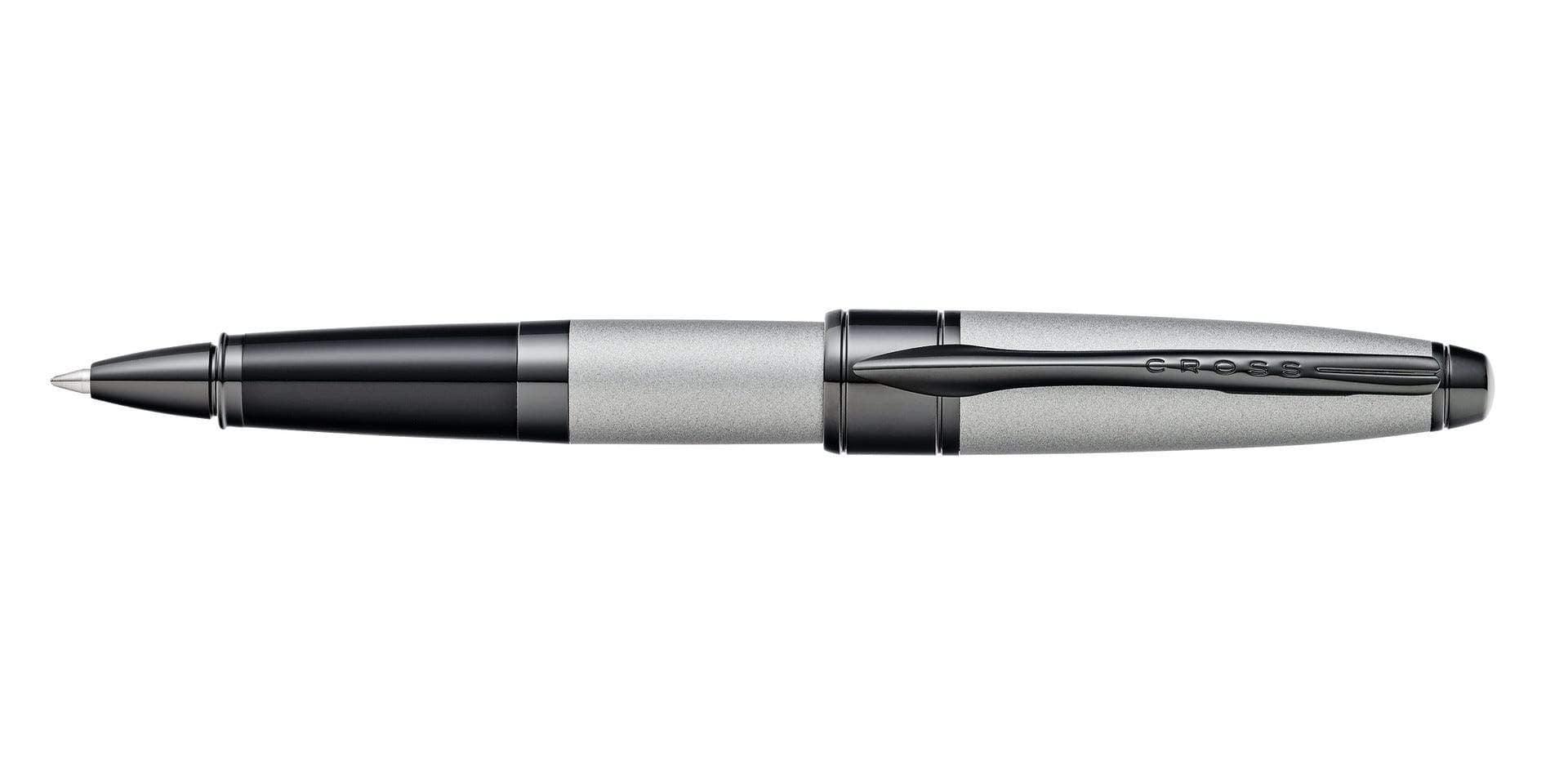 قلم كروس ابوجي غونميتال رمادي لاكيه حبر جل Cross Apogee Gunmetal Gray Lacquer Rollerball Pen