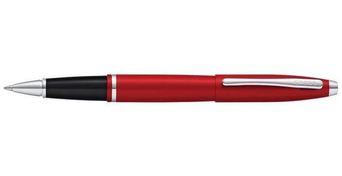 قلم كروس كالي كريمسون احمر ارجواني حبر جل Cross Calais Crimson Red Lacquer Rollerball Pen