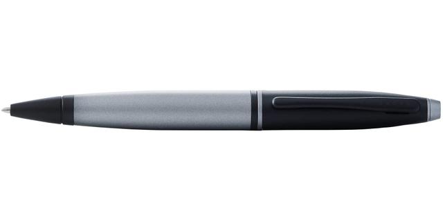 Cross Calais Grey Barrel/Black Cap Ball Pen - AT0112-26 - SW1hZ2U6MTU3NTA0Ng==