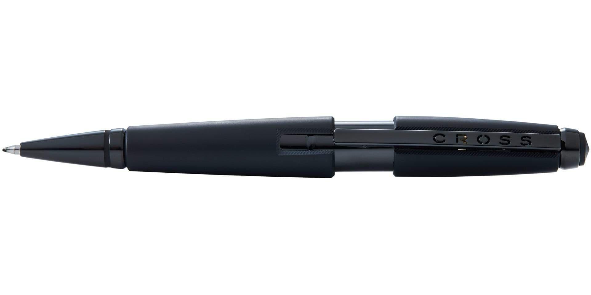 Cross Edge Black Matt Lacquer Rollingball Pen - AT0555-11