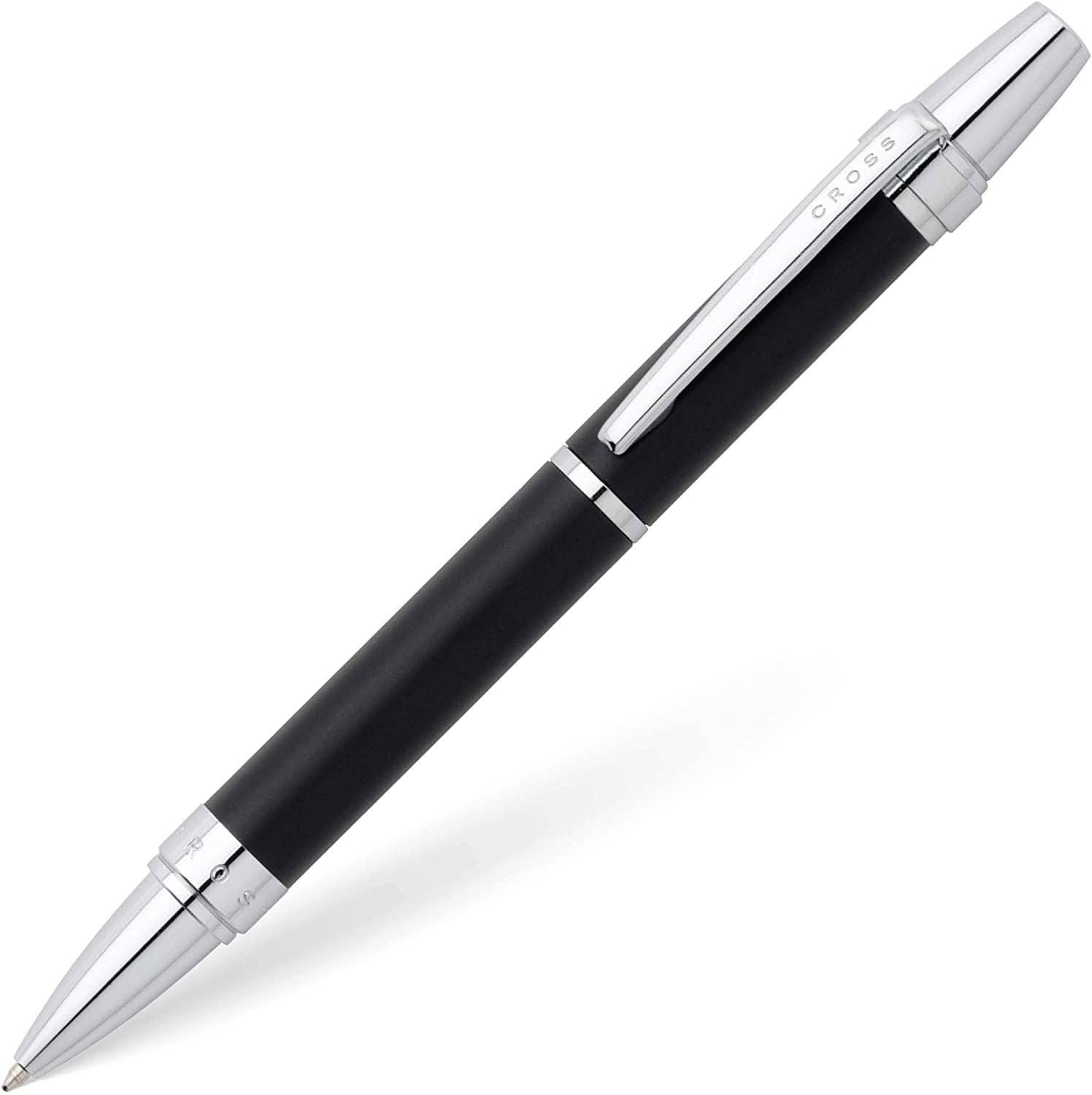 قلم كروس نايل اسود غير لامع حبر جاف Cross Nile Matt Black Ball Pen