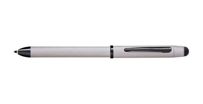 قلم كروس تيك 3 بلس متعدد الوظائف لون كروم متعدد الوظائف Cross Tech3+