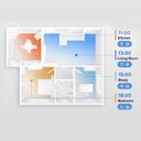 مكنسة روبوت التنظيف شاومي روبوروك اس 8 بلس 6000 باسكال مع صندوق للغبار Roborock S8+ Robot Vacuum with Auto-Empty Dock