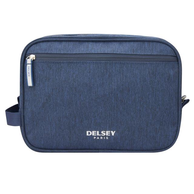 شنطة مكياج صغيرة اكسيسوري 2.0 بوليستر من ديلسي لون كحلي DELSEY ACCESSORY 2.0 - SW1hZ2U6MTU4NDUxMg==