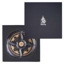 DIMLAJ SUROOR GLASS NUT PLATE GOLD - 47004