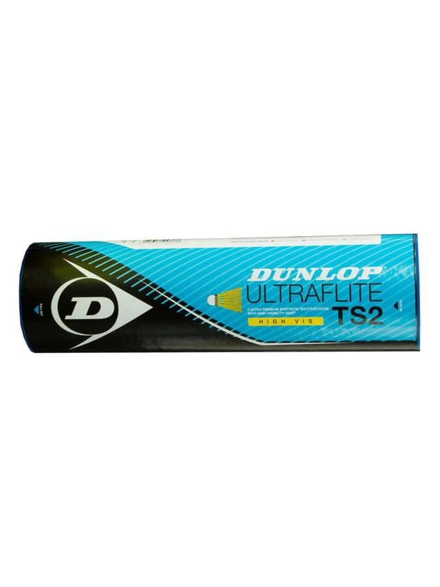 Dunlop Ultraflite TS2 Hi Vis Shuttlecock | Pack Of 6 - SW1hZ2U6MTUxNzg4Mw==