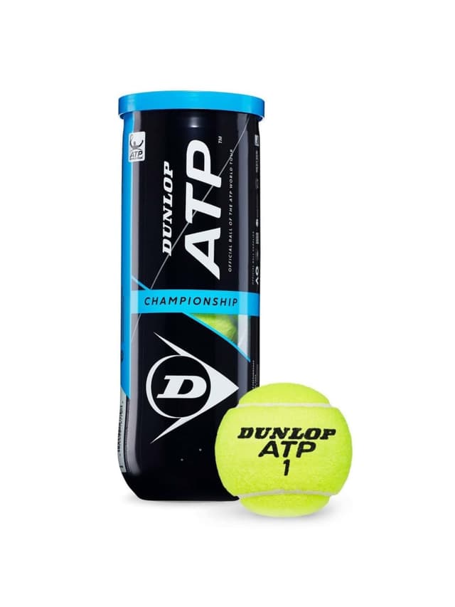 كرات تنس ارضي إحترافية عدد 3 دنلوب Dunlop D TB ATP CHAMPIONSHIP 3PET