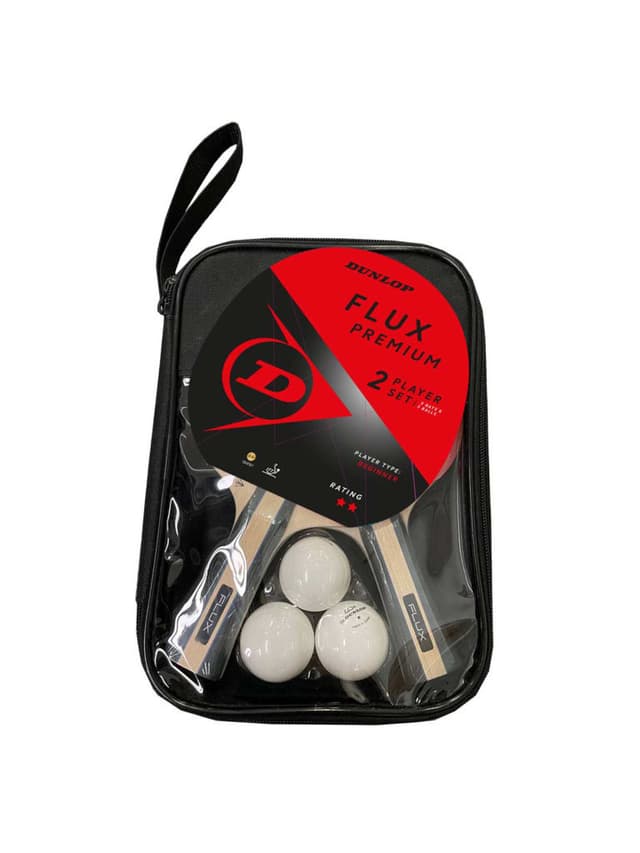 Dunlop Table Tennis Flux Premium 2 Player Set