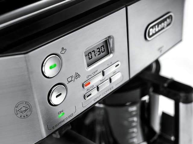 ماكينة قهوة 1750 وات مع مؤقت زمني ديلونجي DeLonghi Combi Coffee Machine