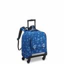 Delsey BTS 2022 Vertical Wheeled School Bags Blue Printing - SW1hZ2U6MTU2NjM3OQ==