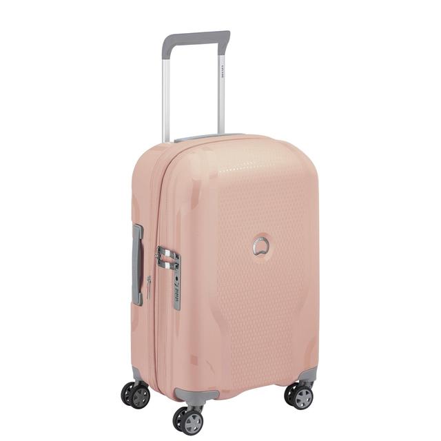 شنطة سفر كلافيل قابلة للتمدد بلاستيك صلب 55 سم 43 لتر لون بيوني من ديلسي Delsey Clavel 55cm Hardcase - SW1hZ2U6MTU1NzM2NQ==