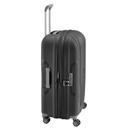 شنطة سفر كلافيل بلاستيك صلب قابلة للتمدد 71 سم 84 لتر لون أسود من ديلسي Delsey Clavel 71 cm Expandable Trolley Black - SW1hZ2U6MTU1NzI4Nw==