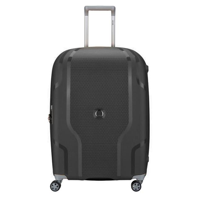 شنطة سفر كلافيل بلاستيك صلب قابلة للتمدد 71 سم 84 لتر لون أسود من ديلسي Delsey Clavel 71 cm Expandable Trolley Black - SW1hZ2U6MTU1NzI4Mw==