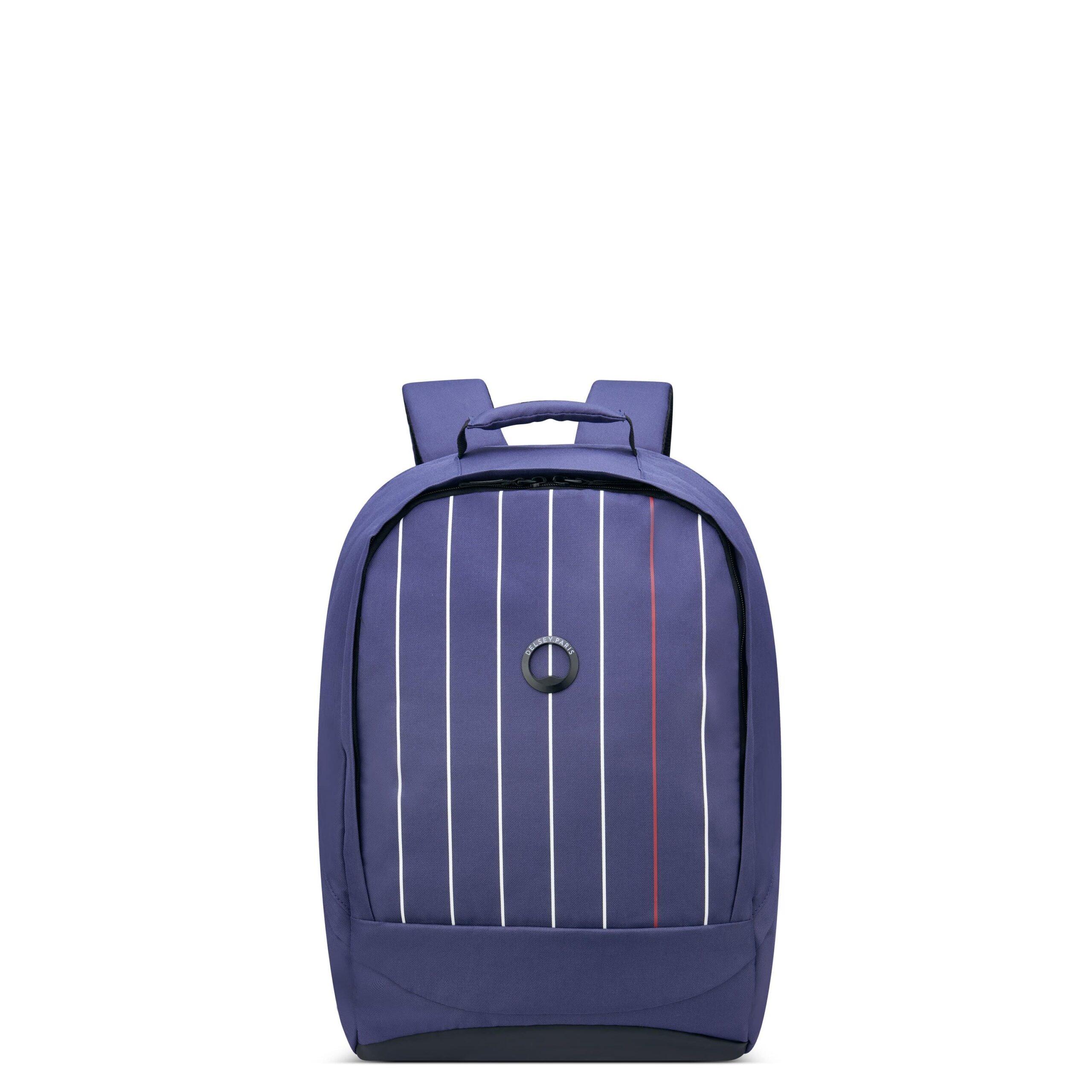 Delsey Securban 13.3" Laptop Protection Backpack Blue Printed - 00333460302