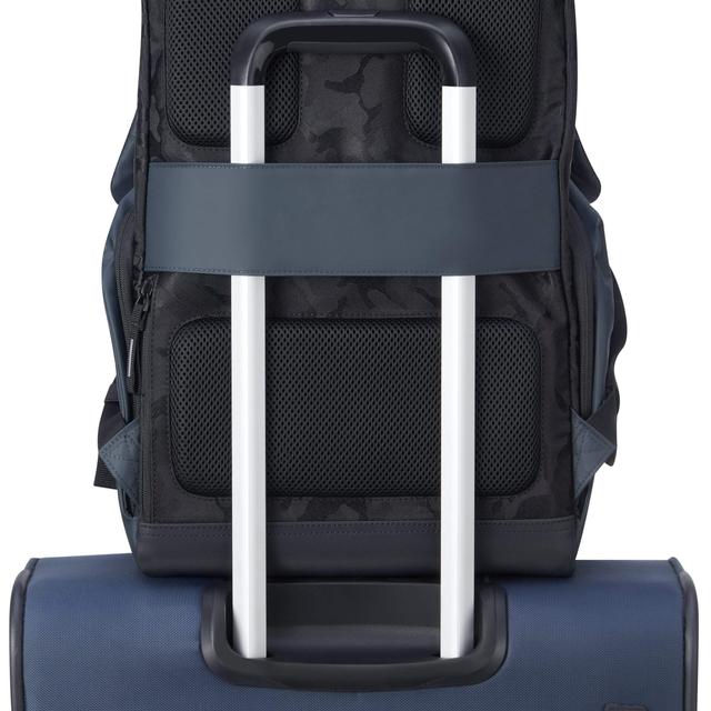 شنط ظهر سيكيورفلاب للابتوب 15 بوصة 20 لتر بوليستر لون أسود من ديلسي Delsey Securflap Laptop Protection Backpack - SW1hZ2U6MTU1NzUwNA==