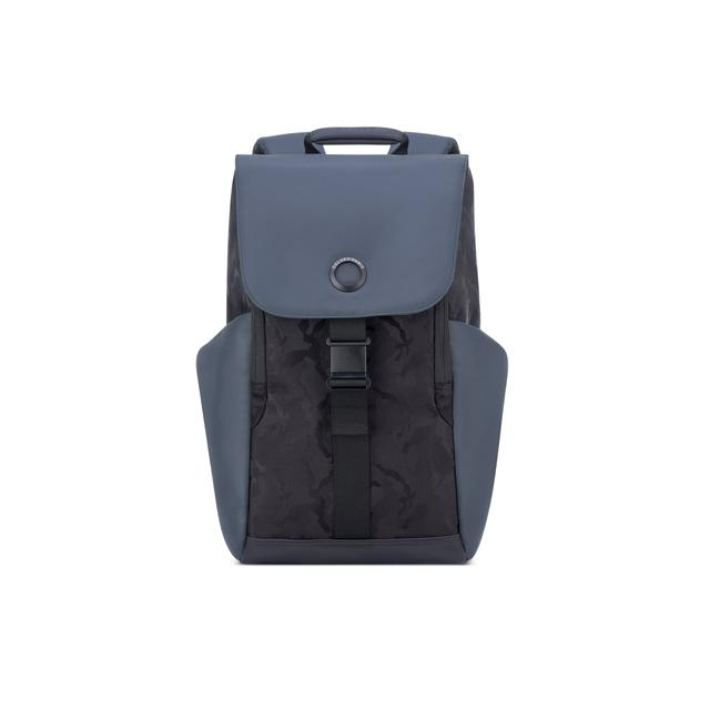 شنط ظهر سيكيورفلاب للابتوب 15 بوصة 20 لتر بوليستر لون أسود من ديلسي Delsey Securflap Laptop Protection Backpack - SW1hZ2U6MTU1NzQ5Mw==