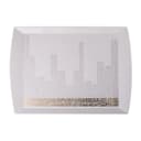 Dimlaj Abraj Medium Rectangle Plate (Gold)