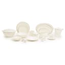 طقم اواني سفرة زجاج 92 قطعة اوف وايت ديملاج  Dimlaj Goldishr 02 Bp Dinner Set 92 Pieces