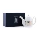 Dimlaj Kareem Tea Pot Set with Lid - White and Gold, 2 Pieces - 46667 - SW1hZ2U6MTU3NTc3Mg==