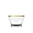 Dimlaj Perla Set of 6 Pcs Crystal Cawa Cups (Gold)