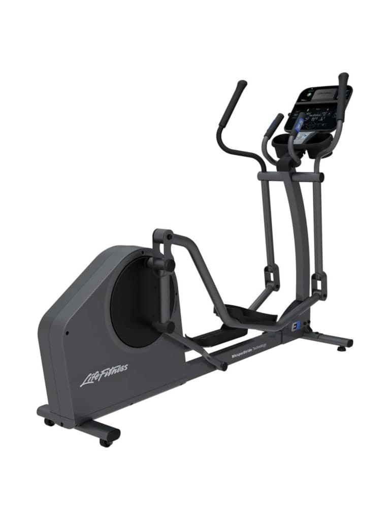 جهاز الاوربتراك بوزن 96 كجم لايف فتنس Life Fitness E1 Elliptical Cross-Trainer Base, Titanium, Base+Track Console