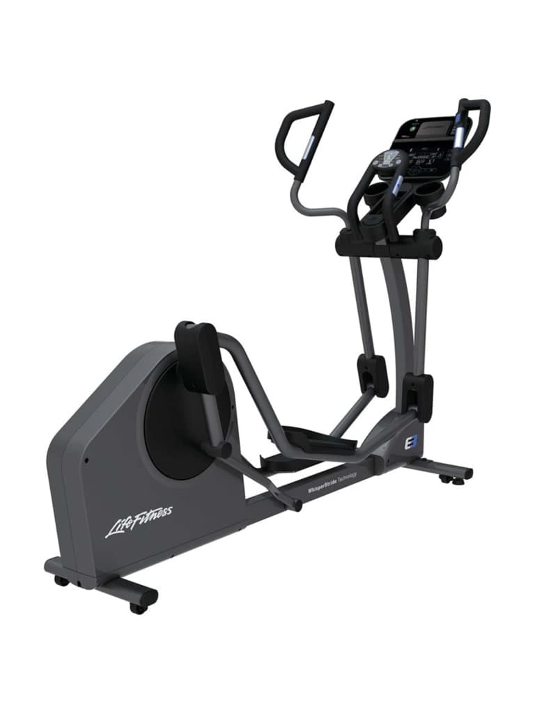 جهاز الاوربتراك بمسار بيضاوي لايف فتنس Life Fitness E3 Elliptical Cross-Trainer Base, Titanium, Base+Track Console