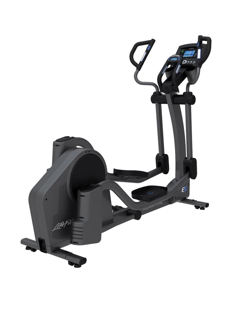 جهاز الاوربتراك بوزن87 كجم لايف فتنس Life Fitness E5 Cross-Trainer Base, Titanium-Base+Go Console