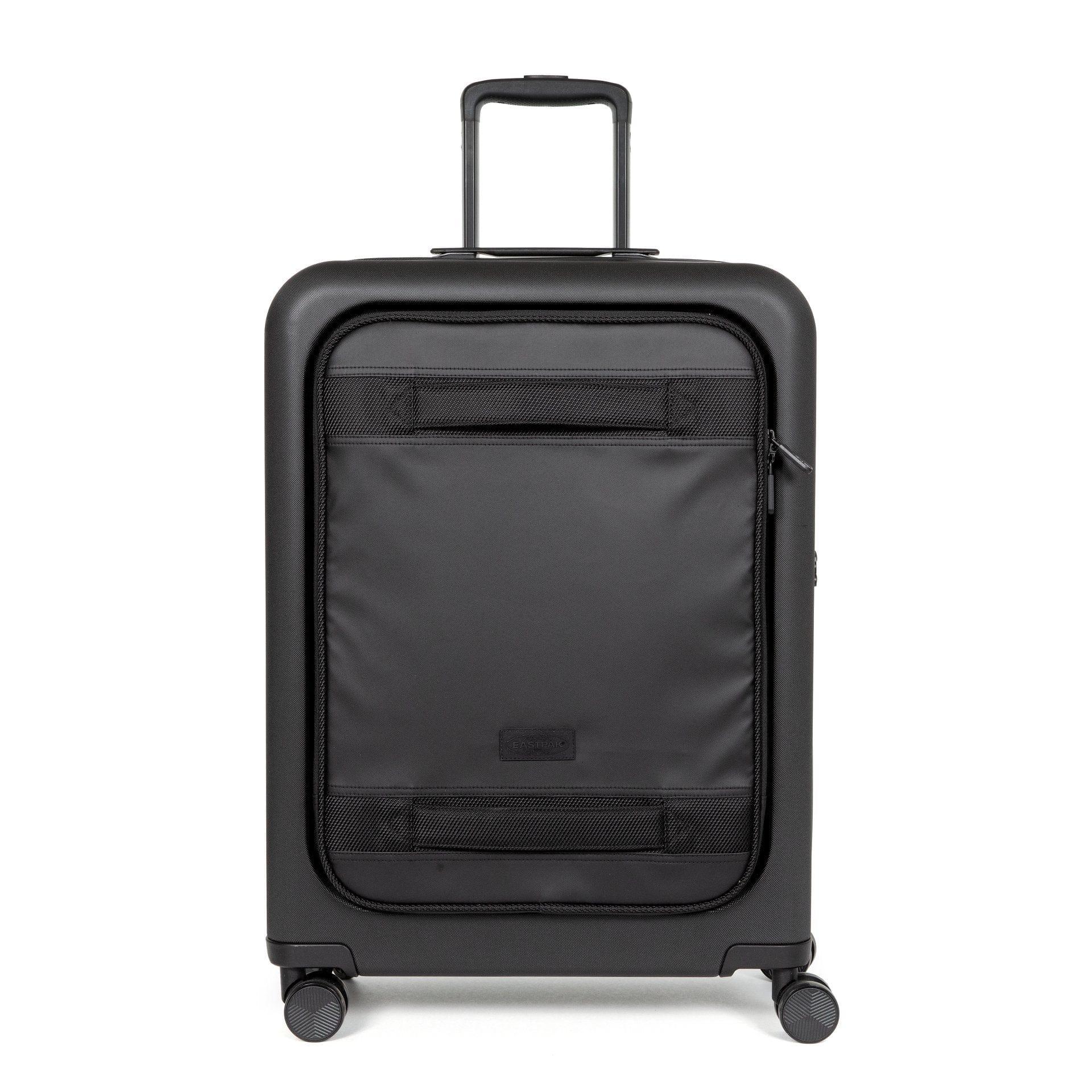 شنطة سفر كبيرة 100 لتر بوليستر  مع عجلات دوارة ايست باك لارج أسود EASTPAK Cnnct Case L Large Travel Trolley