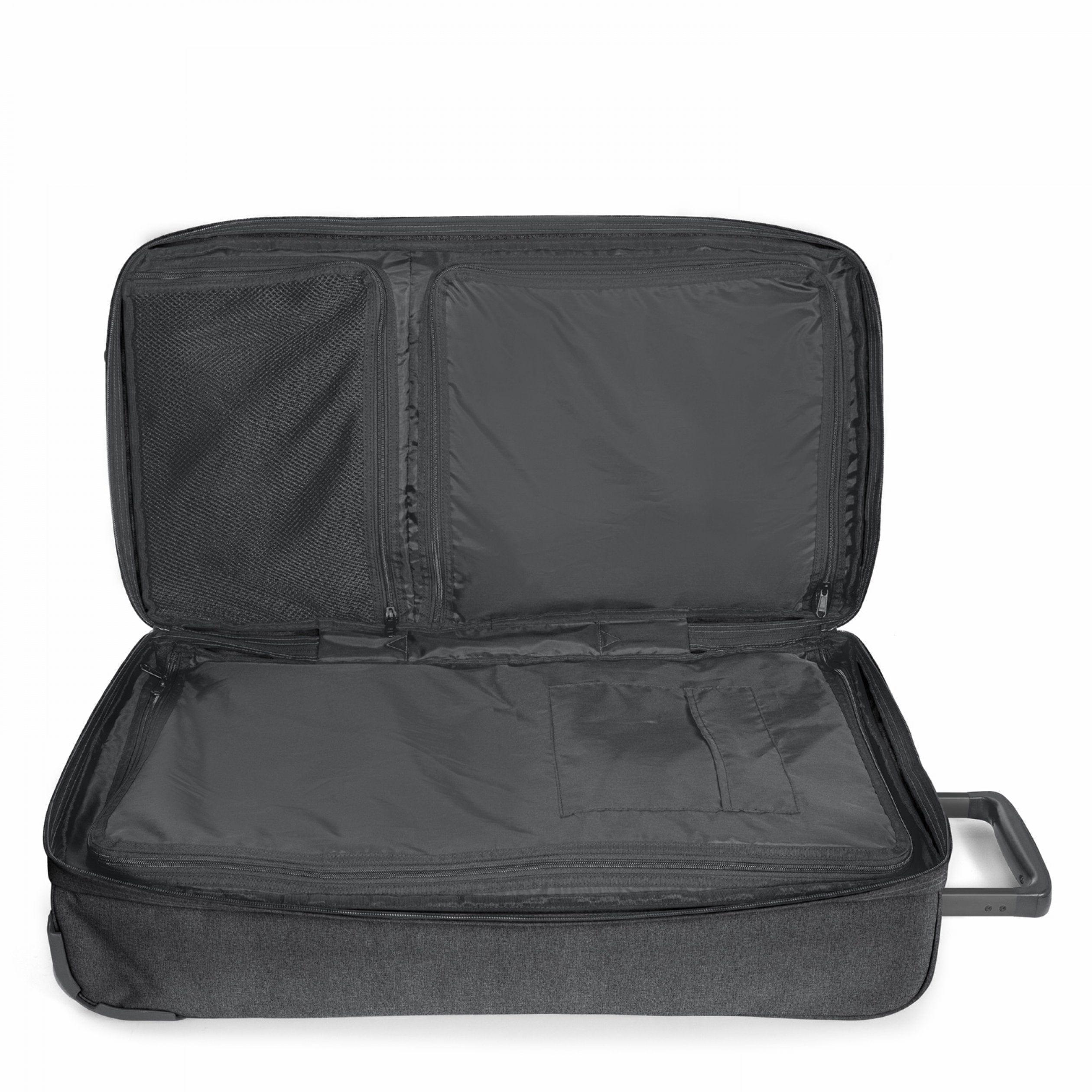 EASTPAK-Double Tranverz L-Large travel trolley-Black Denim-EK0A5B8977H