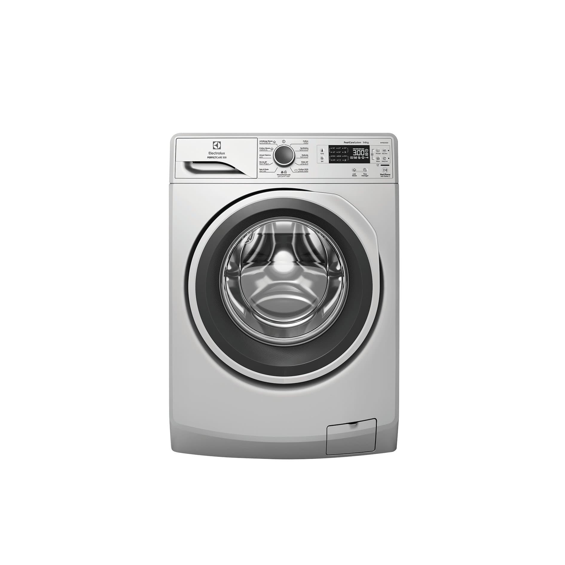 غسالة اوتوماتيك 8 كغ 1200 دورة الكترولوكس ELECTROLUX FRONT LOAD WASHING MACHINE