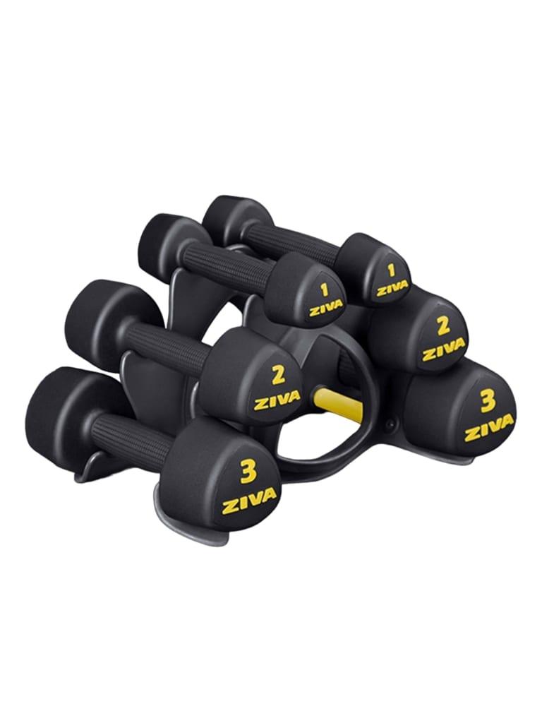 Ziva Rubber Studio Tribell 12kg Set