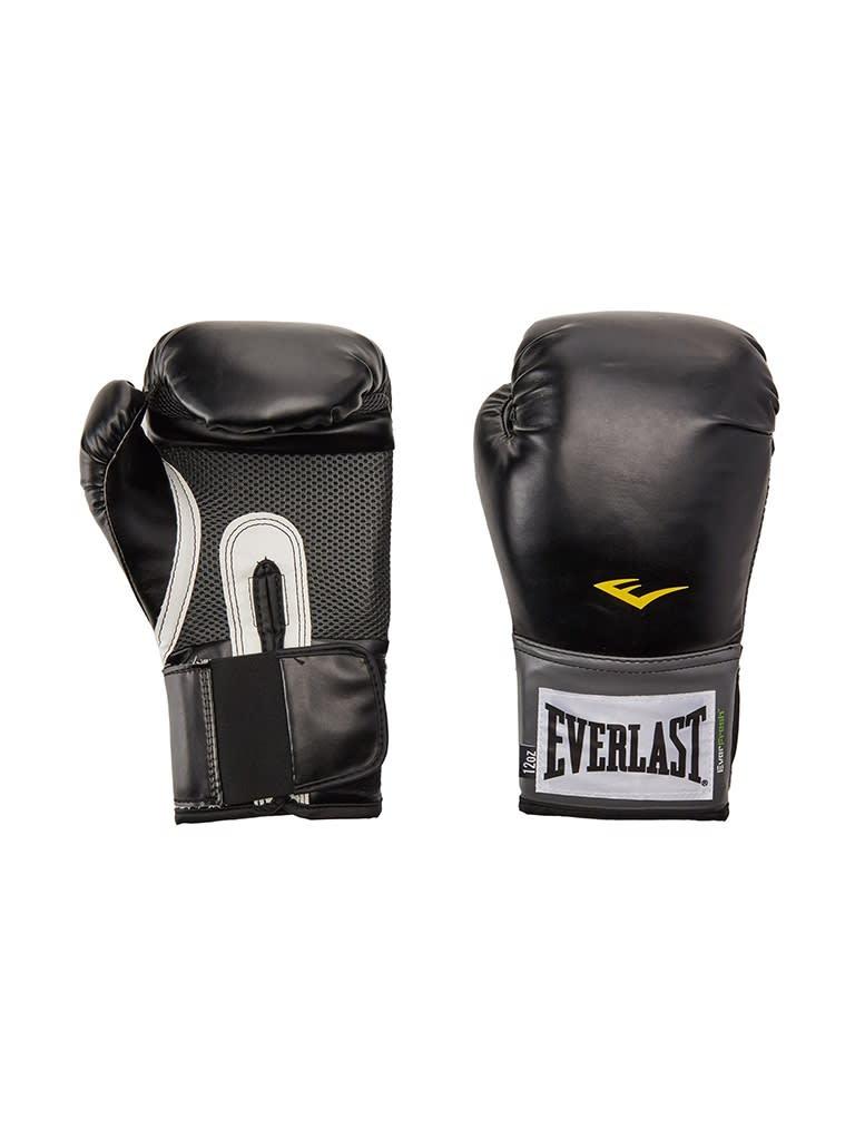 قفازات ملاكمة 16 اونصة جلد صناعي ايفرلاست أسود  Everlast Pro Style Elite Training Gloves Size 16 Oz