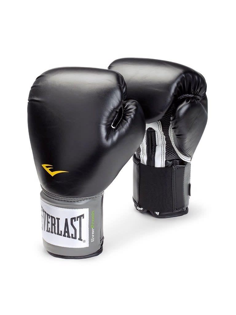 قفازات ملاكمة 8 اونصة جلد صناعي ايفرلاست أسود  Everlast Pro Style Elite Training Gloves Size 8 Oz