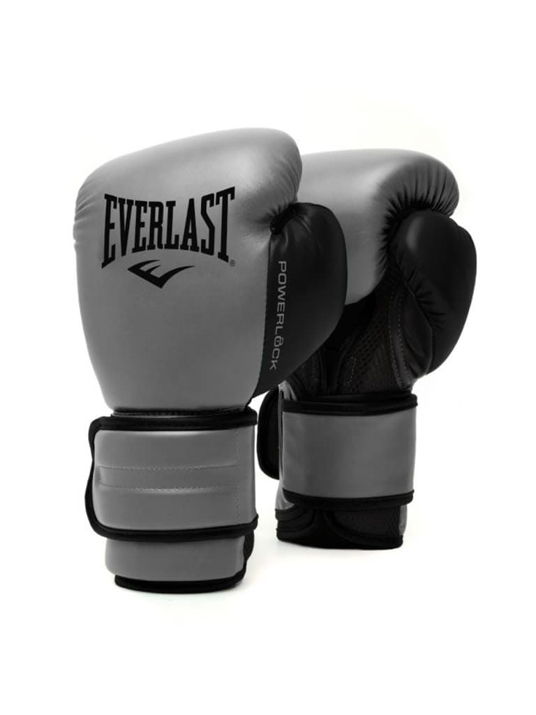 Everlast Powerlock 2 Training Gloves Color CharcoalSize 12 Oz