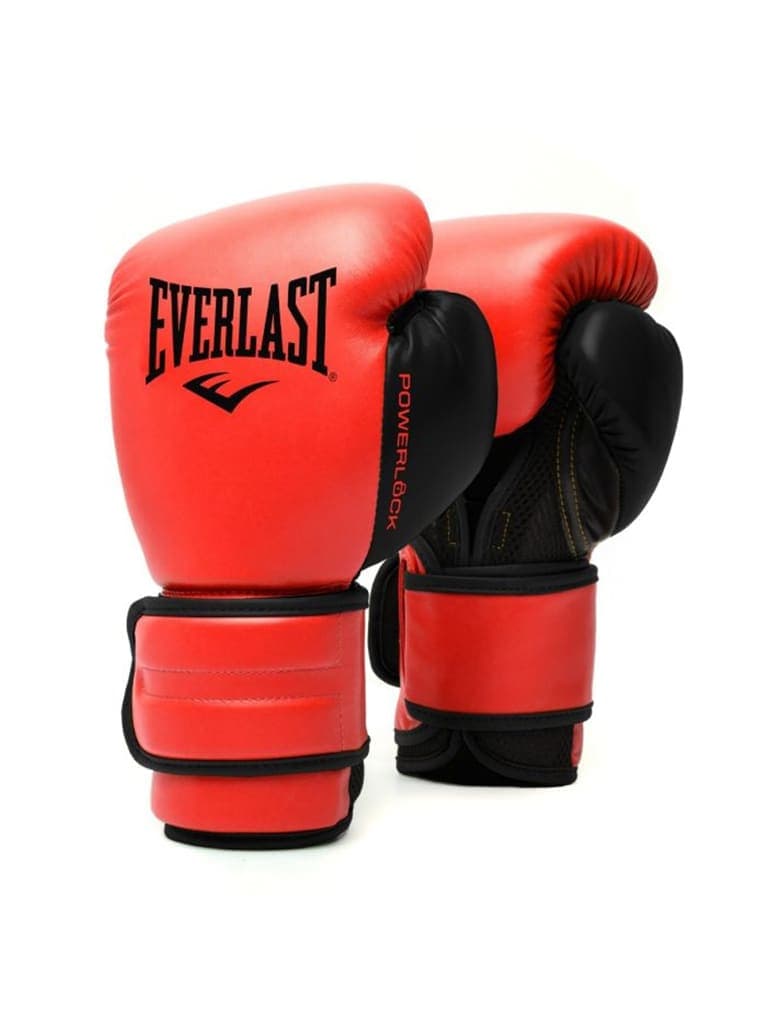 Everlast Powerlock 2 Training Gloves Color RedSize 12 Oz