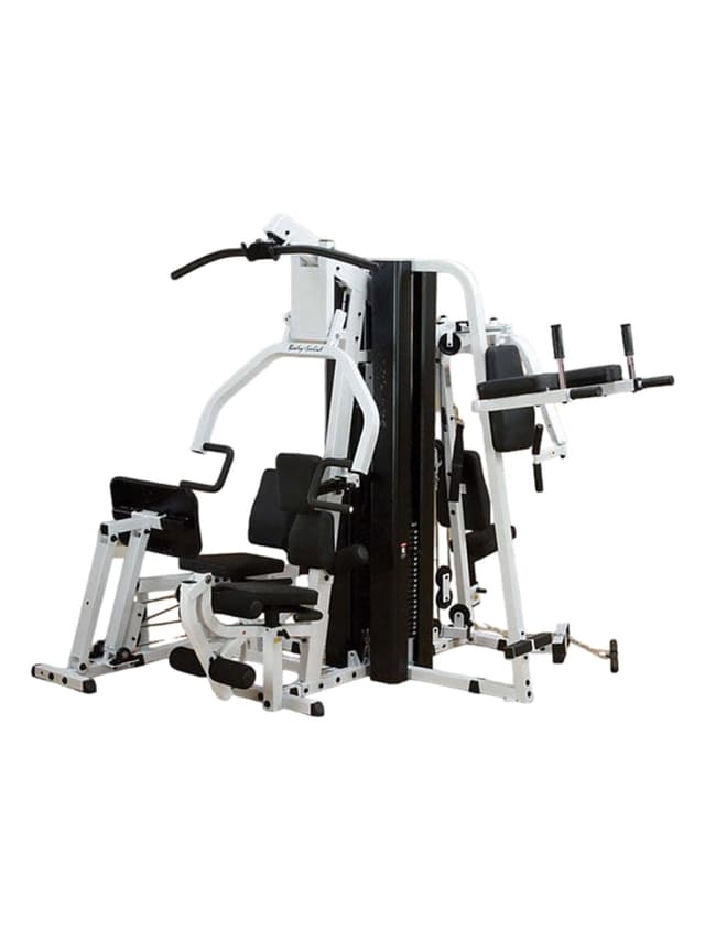 هوم جيم مع اوزان وجهاز تمارين البطن بودي سوليد  Body Solid Home Gym