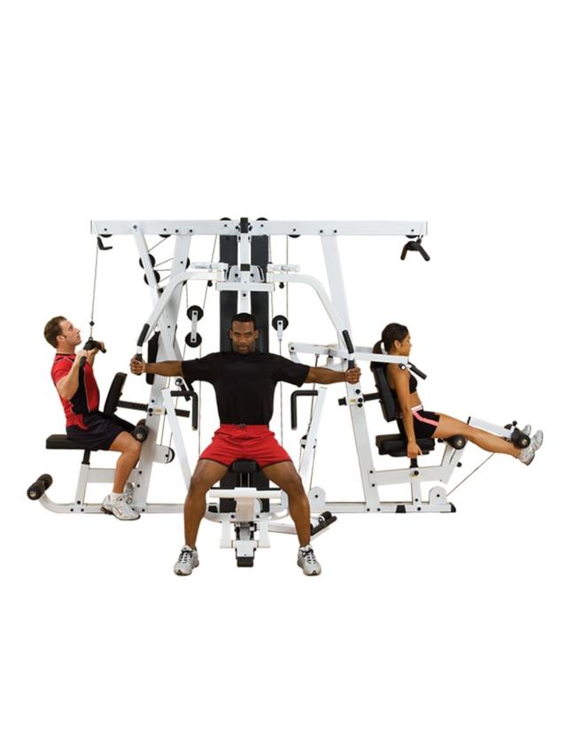 Body Solid EXM4000S Multi-Stack Gym With LP40S Leg Press - SW1hZ2U6MTUwODEzMQ==