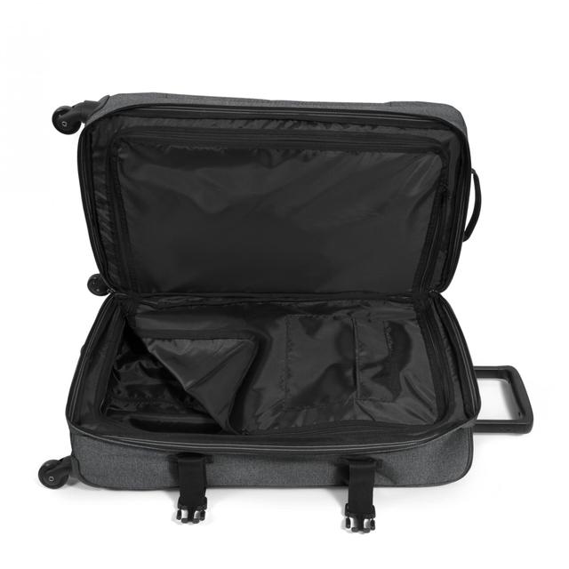Eastpak Trans4 M Four Wheeled Medium Soft Luggage Black Denim EK00081L77H - SW1hZ2U6MTU2NTE5Ng==