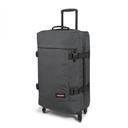 Eastpak Trans4 M Four Wheeled Medium Soft Luggage Black Denim EK00081L77H - SW1hZ2U6MTU2NTE5OA==