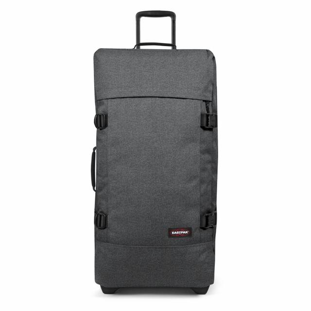 شنطة سفر بوليستر لارج مع عجلات دوارة ايست باك أسود Eastpak Tranverz L Large Wheeled Luggage Black Denim - SW1hZ2U6MTU2NDcyNQ==