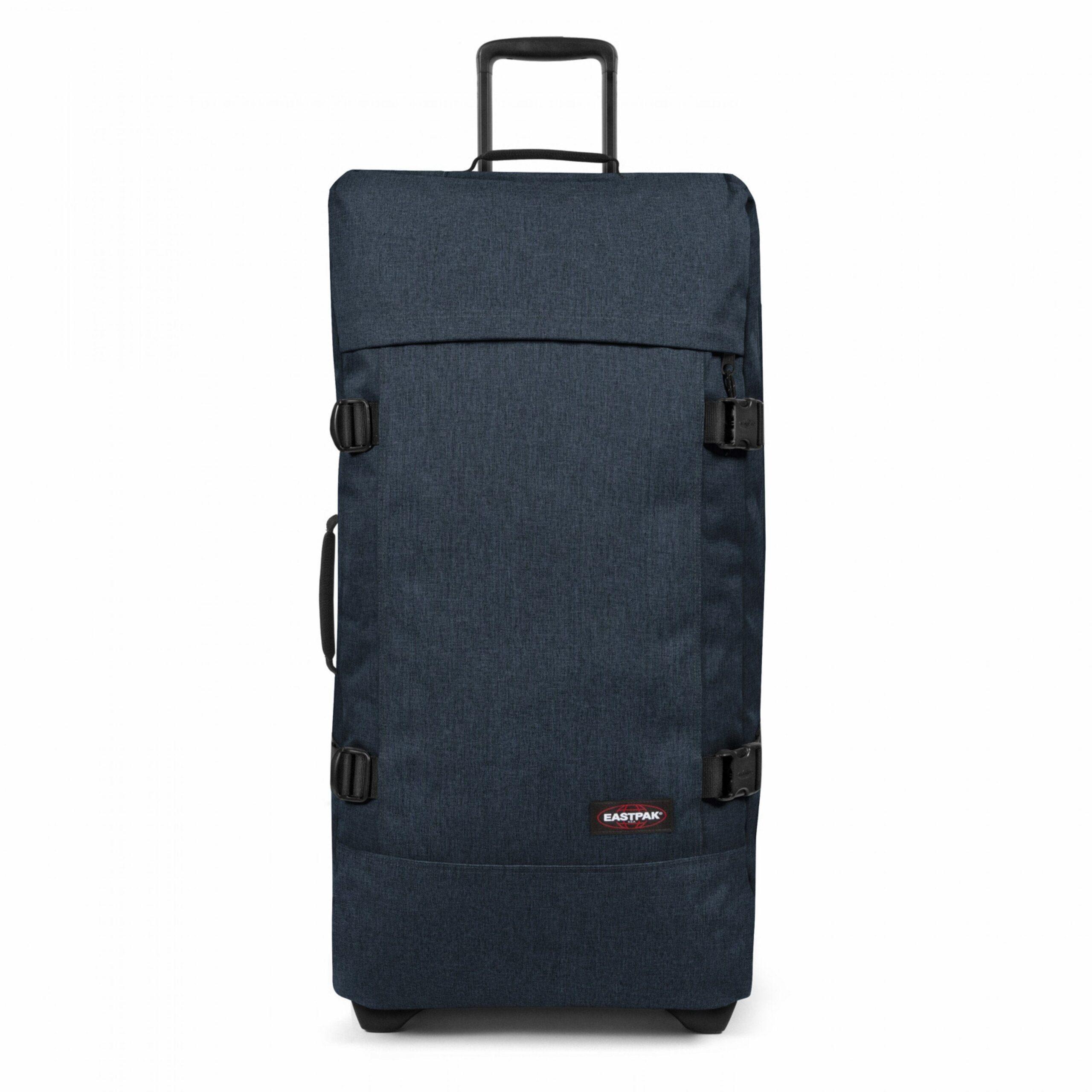 شنطة سفر كبيرة بوليستر لارج ايست باك كحلي غامق Eastpak Tranverz L Large Wheeled Luggage