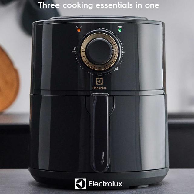 قلاية هوائية 3 لتر 1500 واط الكترولوكس Electrolux Explore 6 Air Fryer With Mechanical Control - SW1hZ2U6MTU2OTc5OQ==