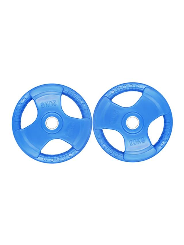 اوزان حديد قطعتين بوزن 20 كغ نايت شوب Knightshot Colored Rubber Plates - SW1hZ2U6MTU0OTQ1Mg==