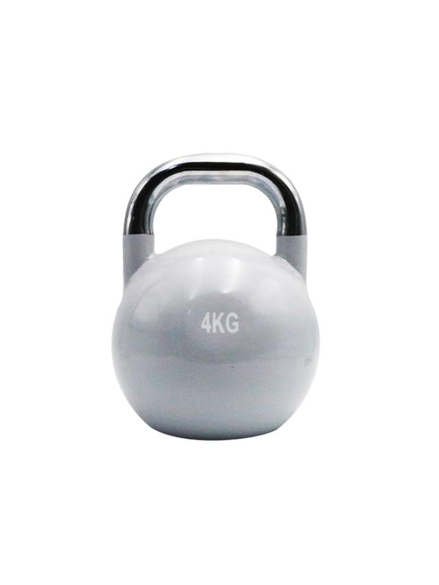 كيتل بيل 4 كيلو غرام أبيض نايت شوت Knightshot Kettlebell with Electroplating Handle Weight 4 Kg - SW1hZ2U6MTU0OTQxMg==