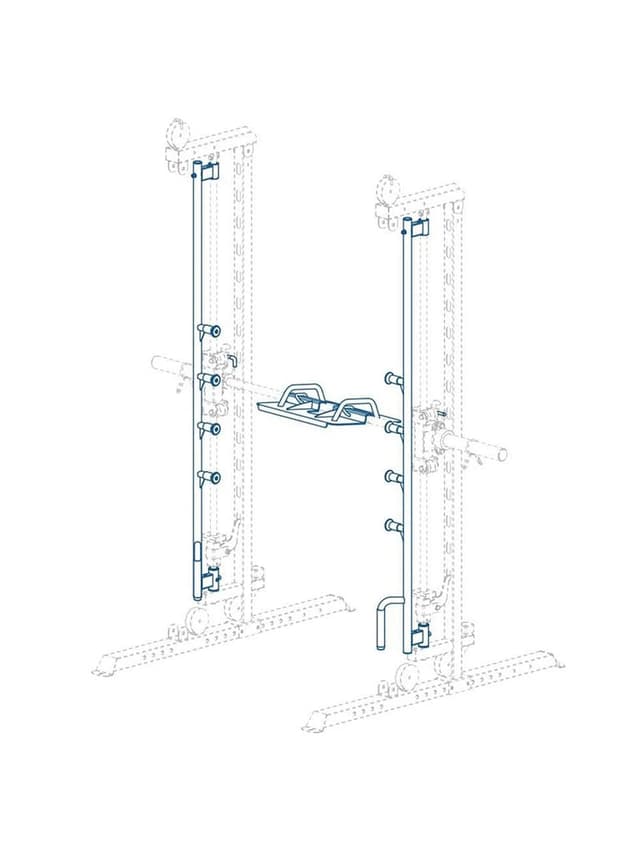 ملحق جهاز تمارين الأرجل لجهاز G3 All-In-One Trainer فورس يو اس ايه Force USA G3 Leg Press Attachment - 309020