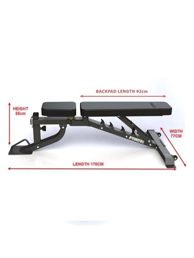 Force USA Myrack FID Bench with Leg and Arm Attachment - 309046